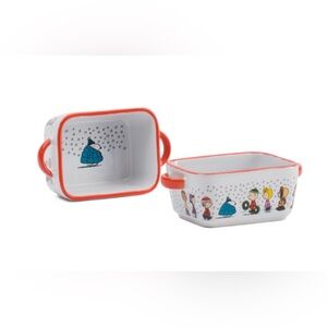 PEANUTS 2pk Puffy Coat Mini Loaf Pans
